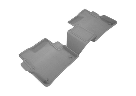 3D MAXpider 2016-2020 Cadillac CT6 Kagu 2nd Row Floormats - Gray L1CD01721501