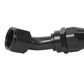 Aeromotive PTFE Hose End - AN-12 - 45 Deg - Black Anodized 15360