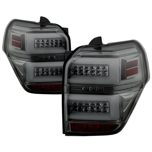 Spyder Toyota 4Runner 10-14 LED Tail Lights - Sequential Turn Signal - Smoke ALT-YD-T4R10-SEQ-SM 5087829