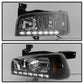 SPYDER Xtune Dodge Charger 06-10 1Pc LED Crystal Headlights Black HD-ON-DCH05-1PC-LED-BK 5017635