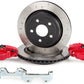 Alcon 2007+ Jeep JK-JL 330x22mm Rotors 4-Piston Red Calipers Rear Brake Kit (Includes Brake Lines) BKR5059D12