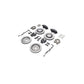 Ford Performance Parts Ford Racing 2005-2014 Mustang Six Piston 15-inch Brake Upgrade Kit