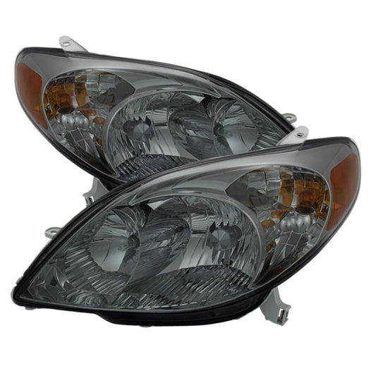 SPYDER Xtune Toyota Matrix 03-08 Crystal Headlights Smoke HD-JH-TM03-AM-SM 9023736