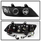 Spyder BMW Z3 96-02 Projector Headlights LED Halo Black High H1 Low H1 PRO-YD-BMWZ396-HL-BK 5009081