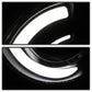 SPYDER xTune 15-17 Jeep Renegade Light Bar DRL Projector Headlights -Black (PRO-JH-JREN-LBDRL-BK) 9039720