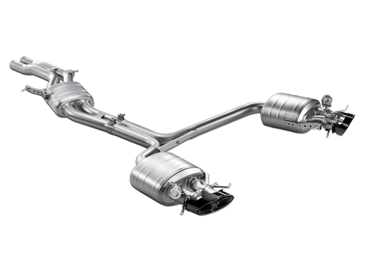 Akrapovic 12-15 Audi RS4 Avant (B8) Evolution Line Cat Back (Titanium) w/ Carbon Titanium Tips S-AU/TI/1H
