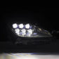 AlphaRex 21-23 Toyota GR86 / Subaru BRZ NOVA-Series LED Projector Headlights - Alpha Black 880875 *Discontinued