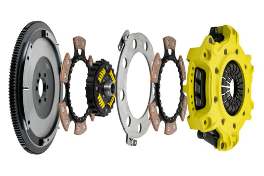 ACT Chevy Camaro/Corvette LS1/LS2/LS3/LS6/LS7 Mod-Twin 10.5 HD Sprung Disc Race Clutch Kit T1RS-G14