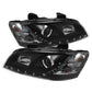 Spyder Pontiac G8 08-09 Projector Headlights DRL Black High H1 Low H7 PRO-YD-PG808-DRL-BK 5011626