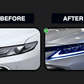 Toyota Camry XSE XLE SE LE Black LED Projector Headlights Upgrade (2018 - 2021)