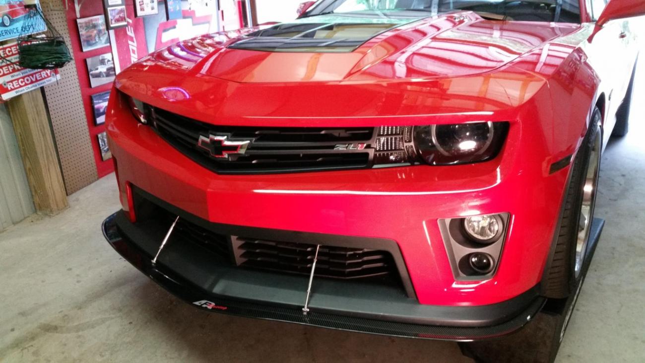 Chevrolet Camaro ZL1 Carbon Fiber Front Wind Splitter 2012 - 2015