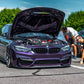 BMW 3 Series F80 M3 F82 F83 M4 CS Style Carbon Fiber Front Lip (2015 - 2019)