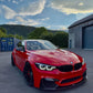 BMW 3 Series F80 M3 F82 F83 M4 M Performance Style Carbon Fiber Front Lip (2015 - 2019)