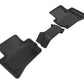 3D MAXpider 2017-2020 Jaguar/Land Rover F-Pace/Range Rover Velar Kagu 2nd Row Floormats - Black L1JG01221509