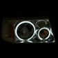 Anzo 2001-2011 Ford Ranger Projector Headlights w/ Halo Chrome (CCFL) 1 pc