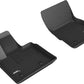 3D MAXpider 18-21 Alfa Romeo Stelvio / Stelvio Quadrifoglio Kagu 1st Row Floormats - Black L1AR00011509