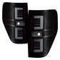 Spyder 09-14 Ford F150 V2 Light Bar LED Tail Lights - Blk Smoke (ALT-YD-FF15009V2-LBLED-BSM) 5084217