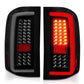 ANZO 2007-2013 Chevrolet Silverado1500/ 2500/ 3500 LED Tail Lights w/ Light Bar Black Housing Smoke 311381