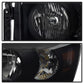 SPYDER Xtune Dodge Ram 1500 06-08 Amber Crystal Headlights Black Smoked HD-JH-DR06-AM-BSM 9030369