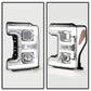 Spyder 17-18 Ford F250/F350/F450 Halogen Model Only -White Light Bar- Chrome- PRO-YD-FS17HALSI-C 5087843