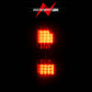 ANZO 2014-2018 GMC Sierra LED Tail Lights Black Housing Smoke Lens 311398