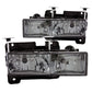 Anzo 1988-1998 Chevrolet C1500 Crystal Headlights w/ Smoke Lens