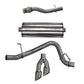 Corsa 2015 GMC Yukon Denali XL 6.2L V8 3in Cat-Back Single Side Exit Twin 4in Polished Tips 14749