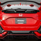 PERRIN Performance Rear Tow Hook Kit Black Honda Civic Type R 2017+ / SI 2017+ | PHP-BDY-251GBK