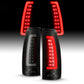 ANZO 1999-2000 Cadillac Escalade LED Taillights Black Housing Smoke Lens Pair 311345