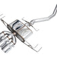AWE Tuning 2024 Acura Integra Type S DE5 FWD Touring Edition Exhaust w/ Triple Chrome Silver Tips 3015-52335