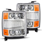 AlphaRex 04-15 Chevy 1500HD NOVA-Series LED Proj Headlights Chrome w/Activ Light/Seq Signal & SB DRL 880240 *Discontinued