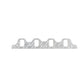 Cometic Gasket Cometic Ford 302/351W Windsor V8 .125in Fiber Intake Mani Gskt Set C5268-125