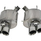 Corsa Performance 13-13 Ford Mustang Shelby GT500 5.8L V8 Polished Sport Axle-Back
