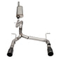Corsa 18-21 Jeep Wrangler JLU 3.6L 2.75in Sport Cat-Back Exhaust w/ 4in Black Tips 21124BLK