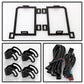Spyder Dodge Ram 2013-2018 1500 Only Full LED Fog Lights W/Bracket and Universial Switch- Clear 9045424
