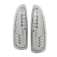 SPYDER xTune Ford Superduty F250-F650 03-07 Amber LED Mirror Signal Lens - Clear ACC-LED-FDSD99-MR-C 9924712