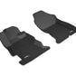 3D MAXpider 2017-2019 Subaru Impreza/Crosstrek Kagu 1st Row Floormat - Black L1SB02211509