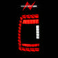 ANZO 19-24 RAM 2500/3500 Full LED Tail Lights SeqSig Black - Pair 311482A