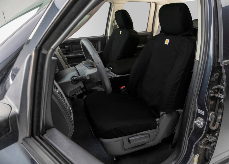 Covercraft 21-23  Nissan Pathfinder- Carhartt SuperDux SeatSaver Second Row- Black SSC8551COBK