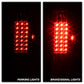 SPYDER Xtune Ford F150 Styleside 97-03 Super Duty 99-07 LED Tail Lights Red Smoke ALT-ON-FF15097-LED-RC 5034076