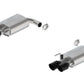 Ford Racing 2024 Mustang 5.0L Touring Non-Active Axle-Back w/GT Valance & Black Tip M-5230-M5TBV