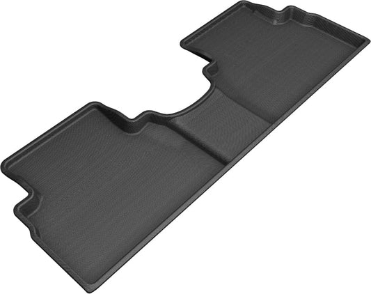 3D MAXpider 2019-2020 Hyundai Santa Fe Kagu 2nd Row Floormats - Black L1HY09321509