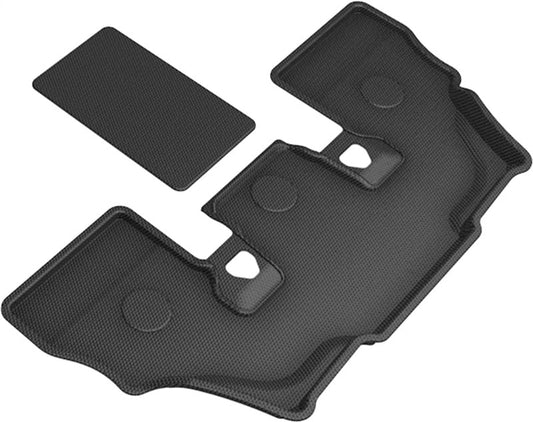 3D MAXpider MAXpider 19-22 BMW X7 (G07) Kagu 3rd Row Floormats - Black L1BM10531509