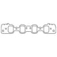 Cometic Gasket Cometic Ford 335 Series V8 .060in KF Intake Manifold Gasket Set - 4BBL Heads C15102