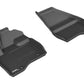 3D MAXpider 2015-2016 Ford Explorer Kagu 1st Row Floormat - Black L1FR09111509