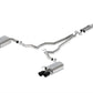 Ford Racing 2024 Mustang 2.3L Touring Non-Active Cat-Back Exhaust w/GT Valance - Black Tip M-5200-M2TBV
