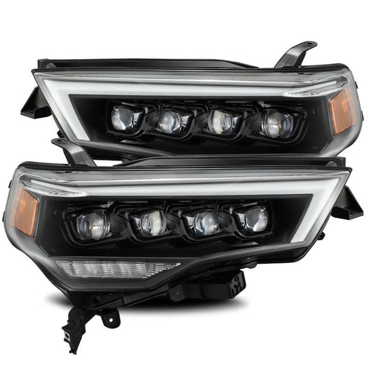 AlphaRex 14-20 Toyota 4Runner NOVA LED Proj Headlights Plank Style Alpha Black w/Activation Light 880723 *Discontinued