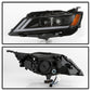 SPYDER xTune 14-18 Chevy Impala (Excl Limited) DRL Halogen Proj Headlights - Blk (PRO-JH-CIM15-LB-BK) 9042874