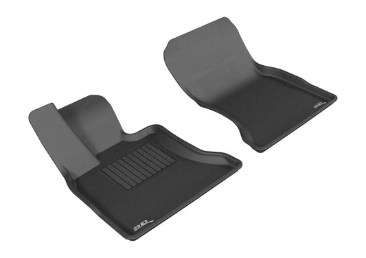 3D MAXpider 2010-2017 BMW 5 Series Gran Turismo F07 Kagu 1st Row Floormat - Black L1BM01811509