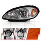 ANZO 2001-2005 Chrysler Pt Cruiser Crystal Headlight Chrome Amber (OE) 111472